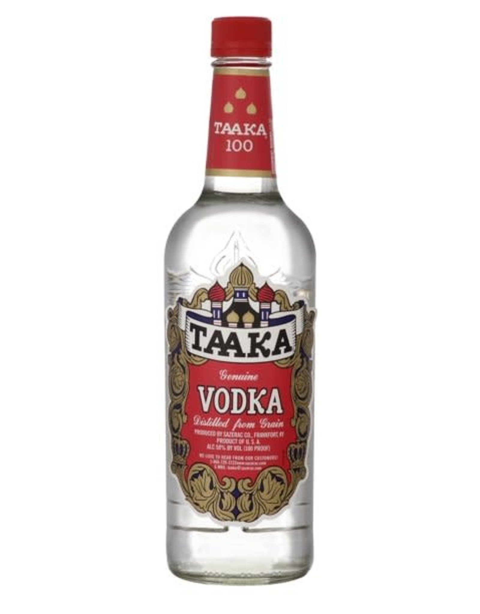 Taaka Taaka Vodka 100 Proof