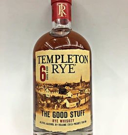 Templeton Templeton Rye 6 Years 750ml