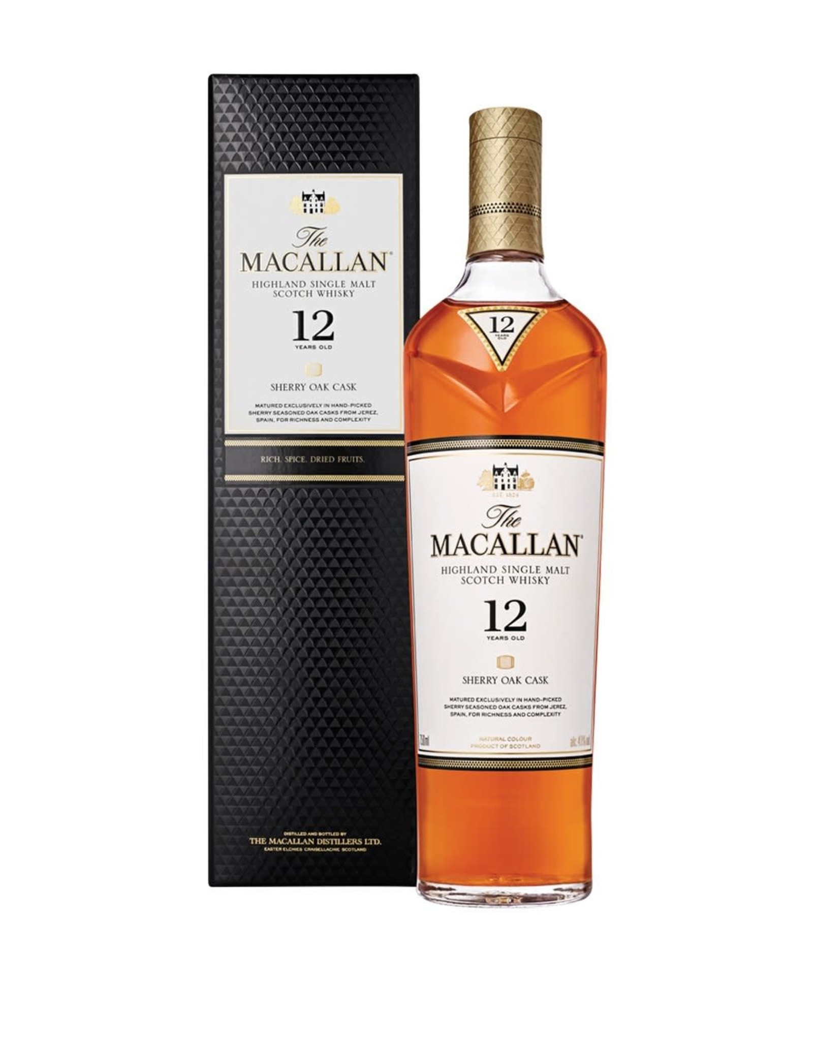 The Macallan The Macallan 12 Years Old Sherry Oak Cask 750 ml