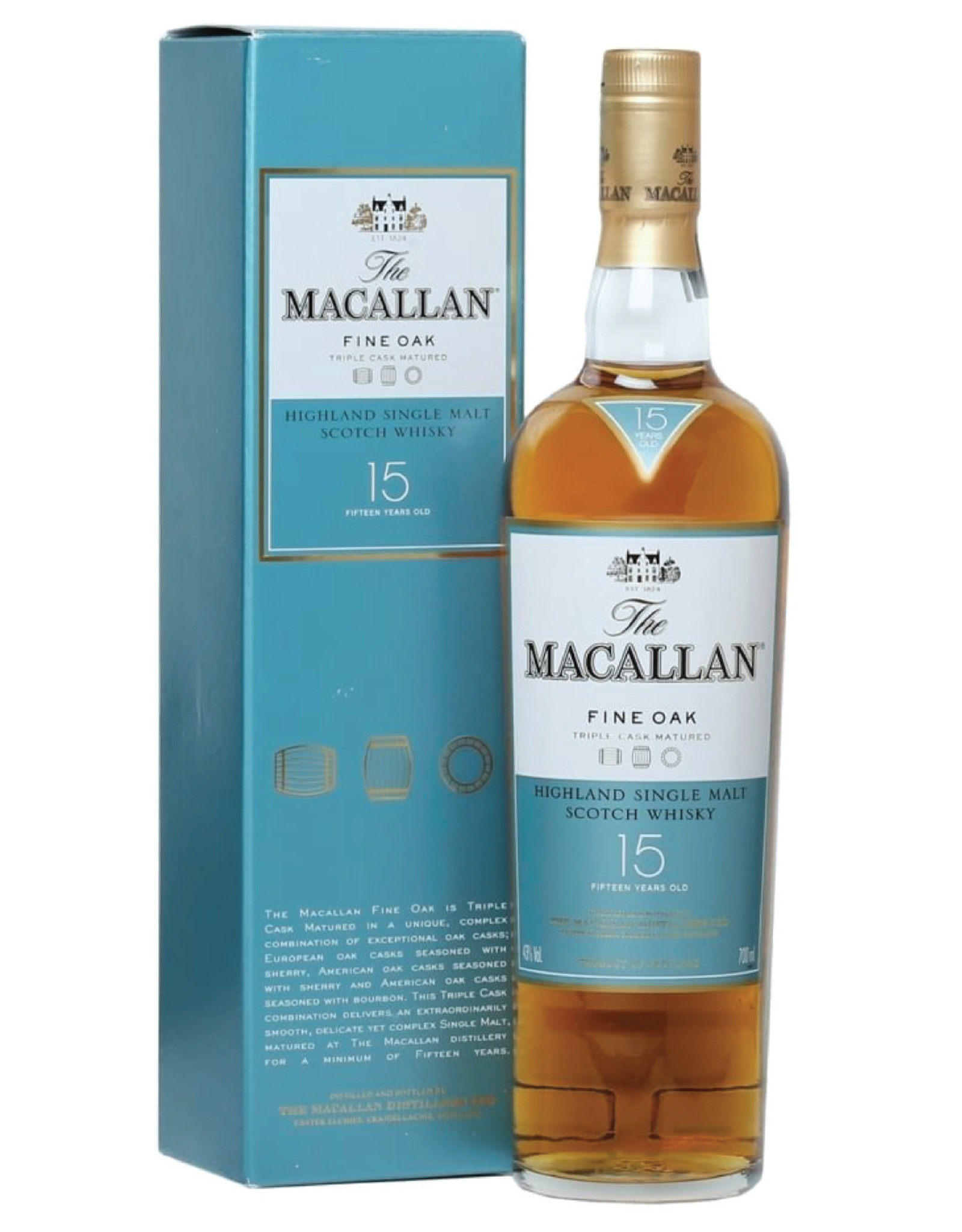 The Macallan The Macallan Fine Oak 15 Years Old 750 ml