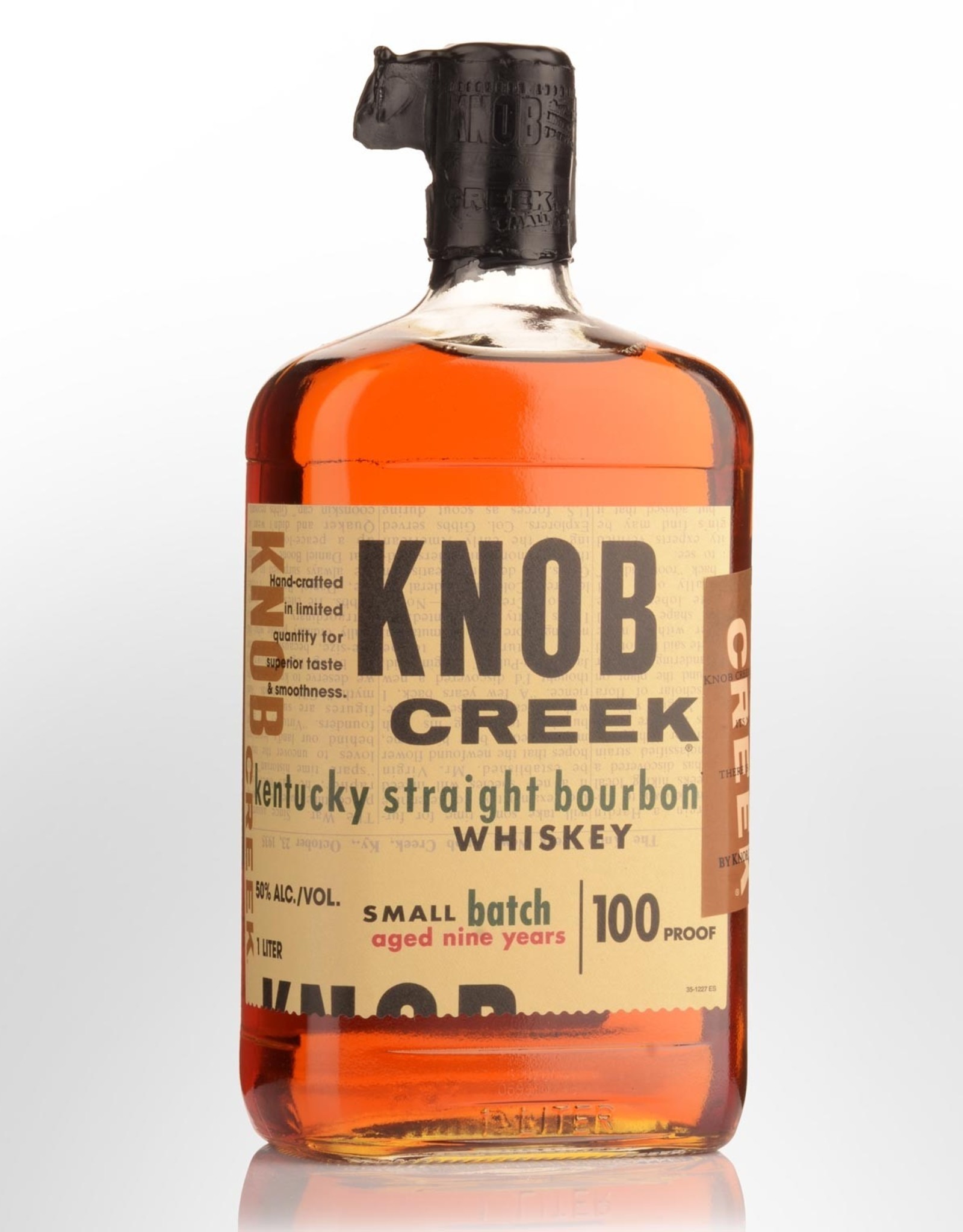 Knob Creek Knob Creek Straight bourbon  Whiskey 9 Years 100 Proof