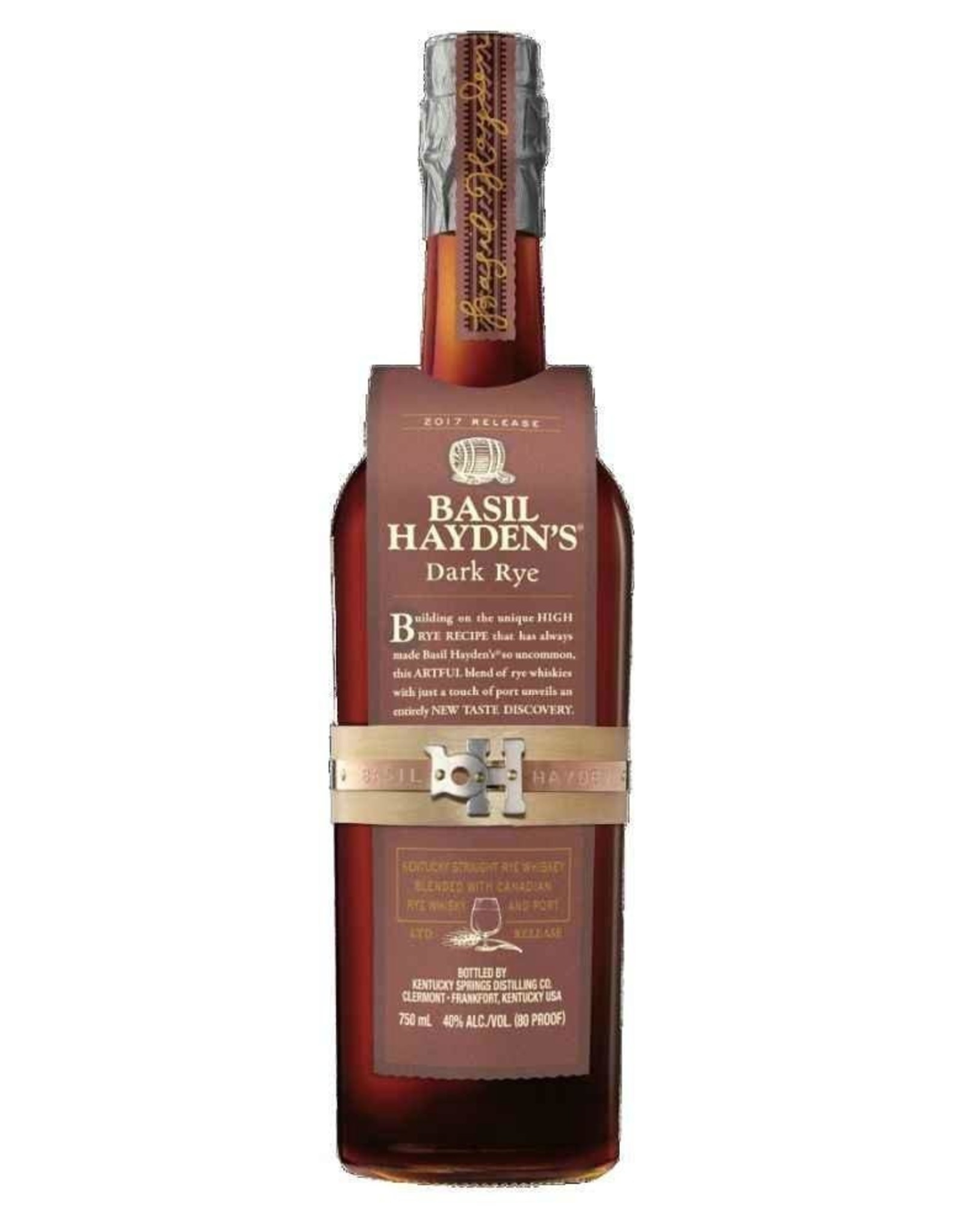 Basil Hayden's Basil Haydens Kentucky Dark Rye Straight Whiskey