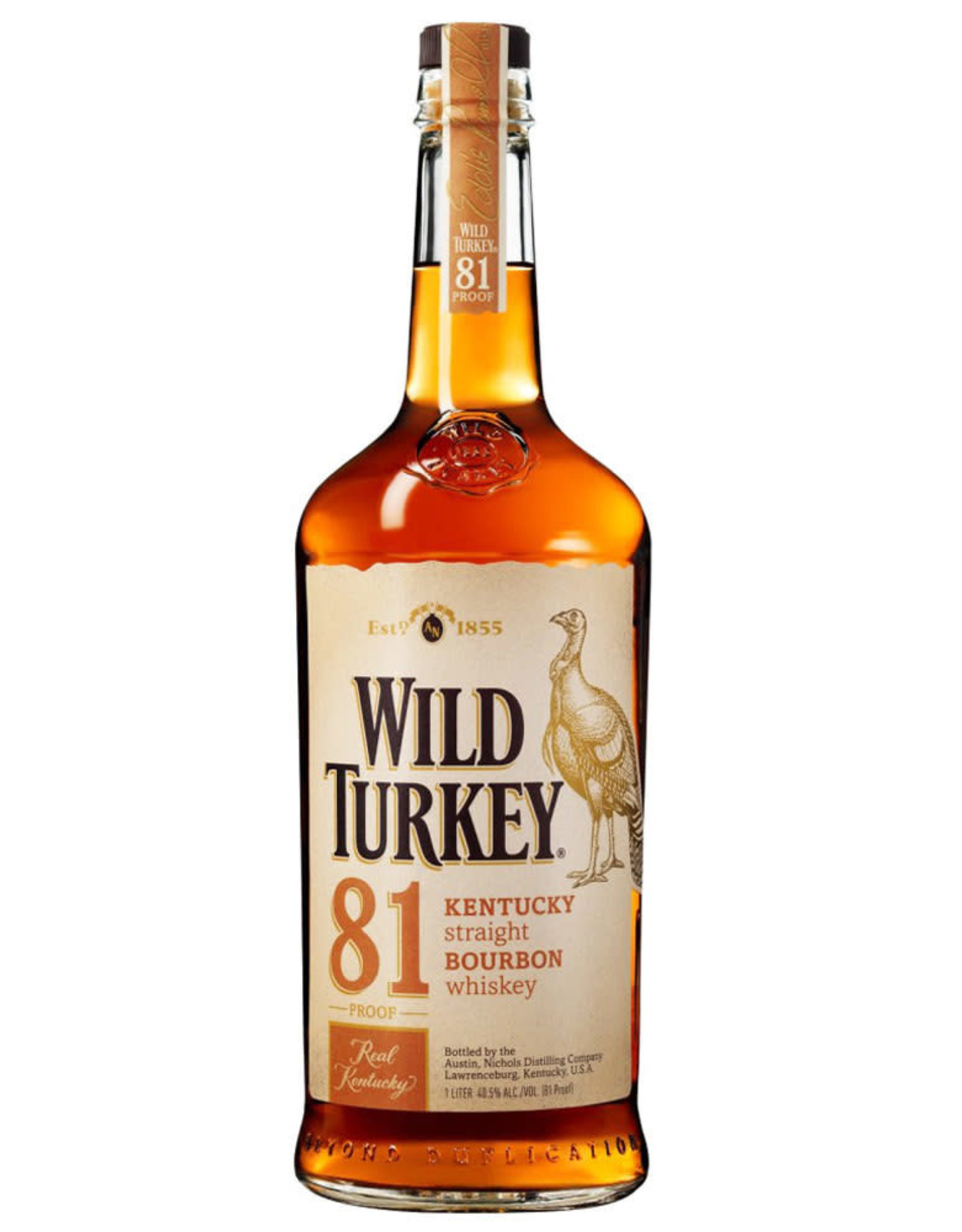 Wild Turkey Wild Turkey Bourbon Whiskey 81 Proof