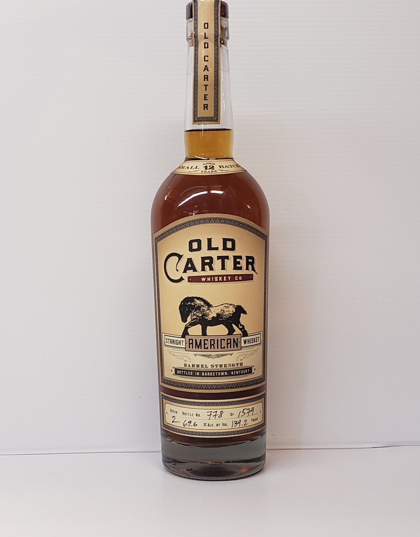 Old Carter Old Carter  Whiskey Aged 12 Year Batch #2 750ml