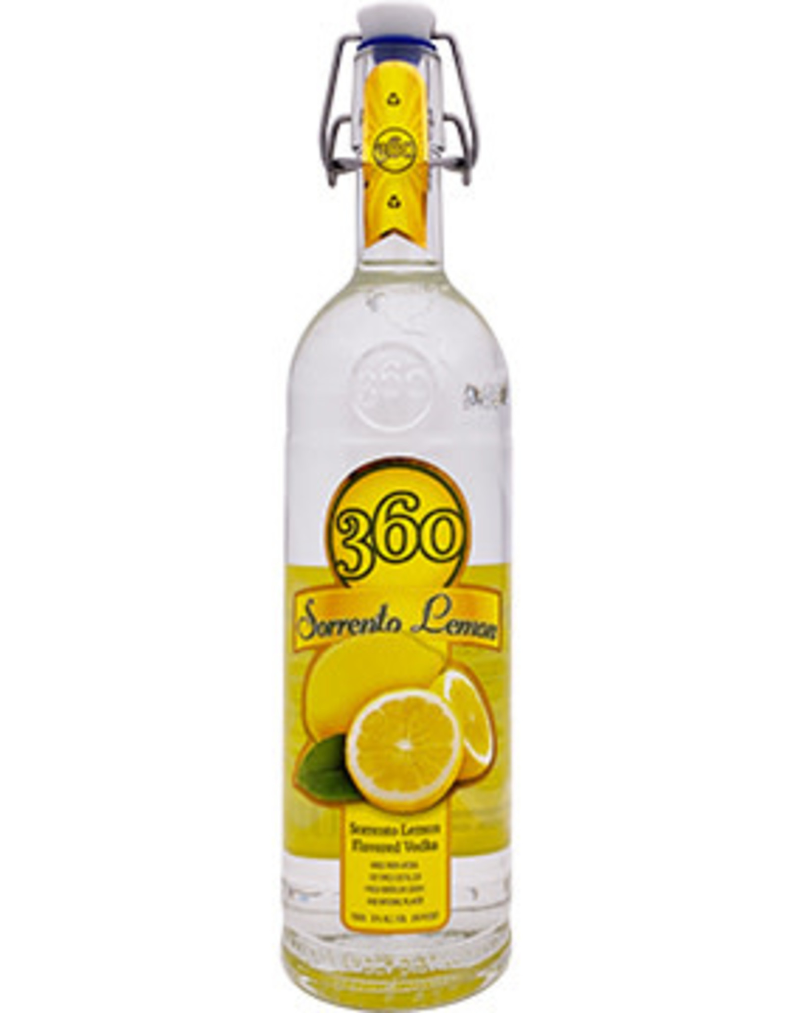 360 Vodka 360 Sorrento Lemon Vodka One L