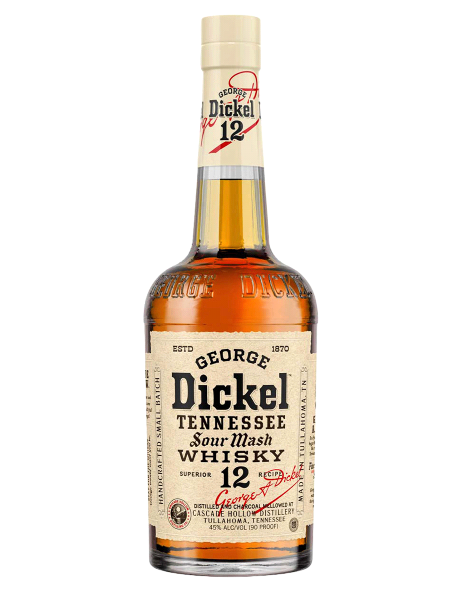 George Dickel George Dickel Sour Mash No12 Whiskey