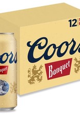 Coors Banquet 12 Pack Can