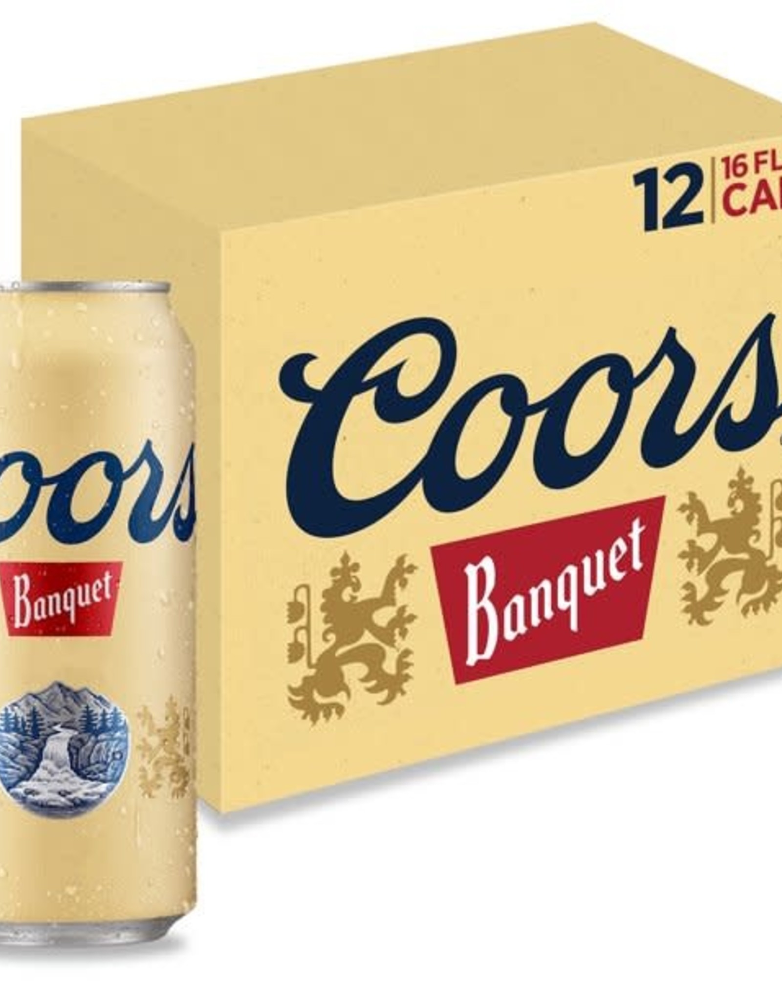Coors Banquet 12 Pack Can