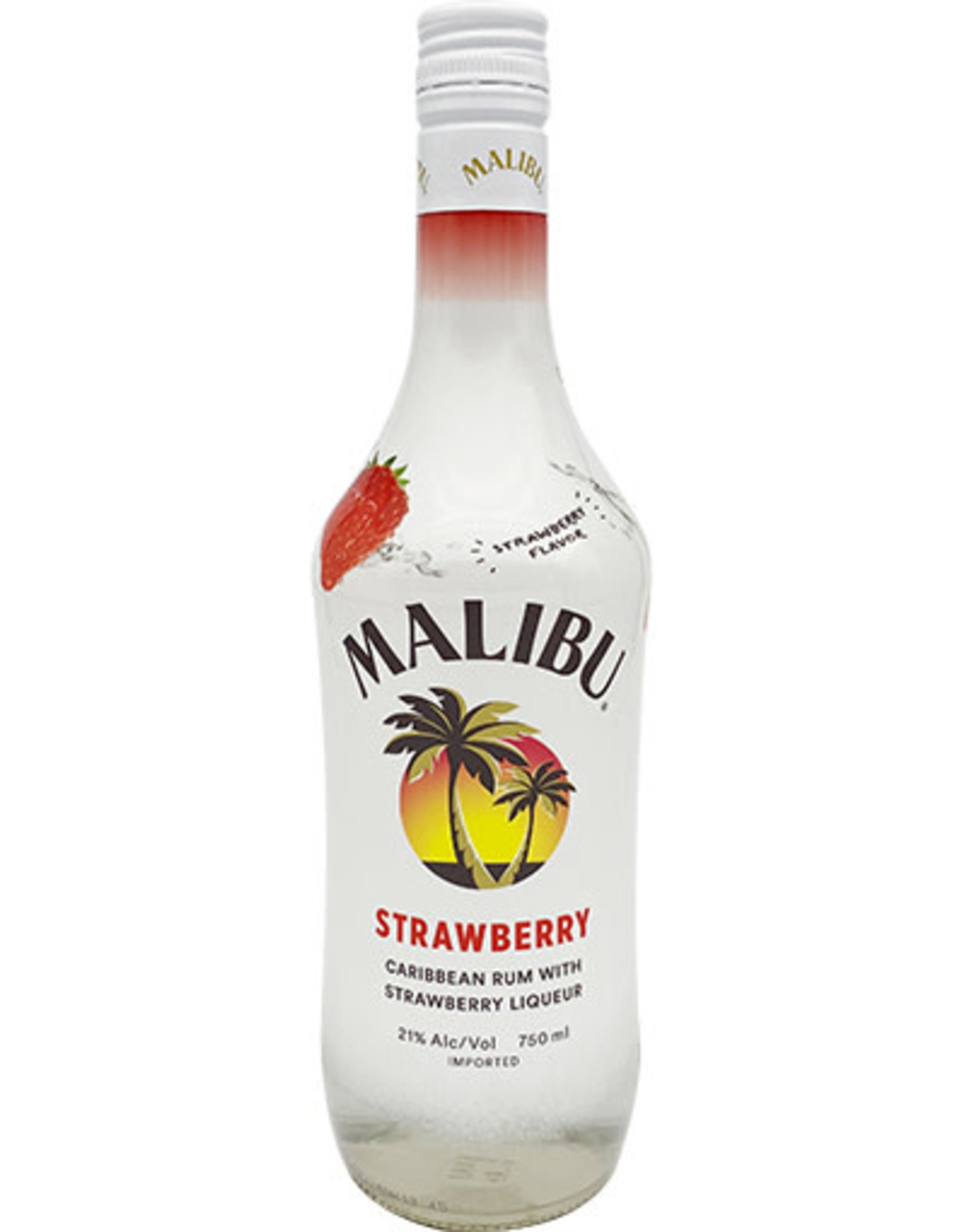 Malibu Malibu Strawberry Rum 750mL