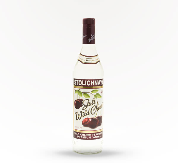 Stolichnaya stoli Wild cherri glass 750ml (083664871469)