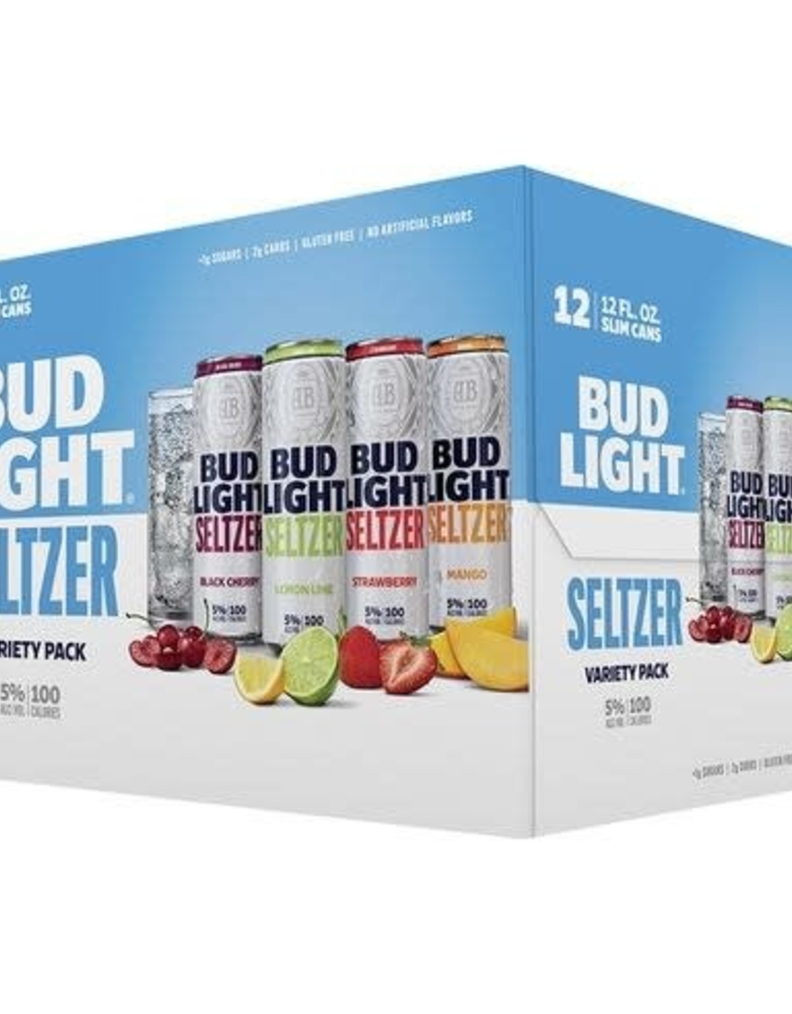 Budweiser Bud Light Ugly Seltzer 12 Pack Can