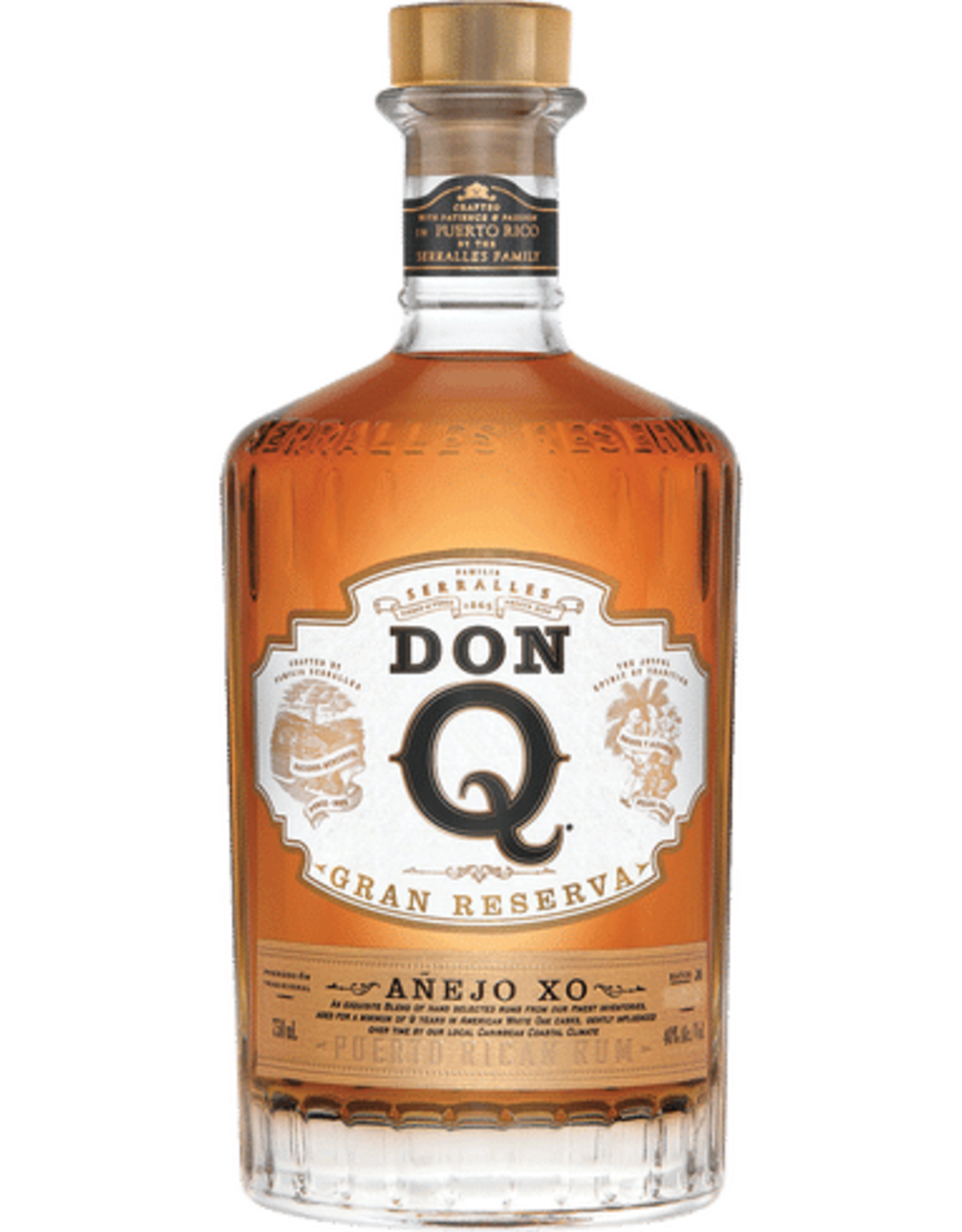 Don Q Don Q Gran reserve Anejo XO Rum 750 mL