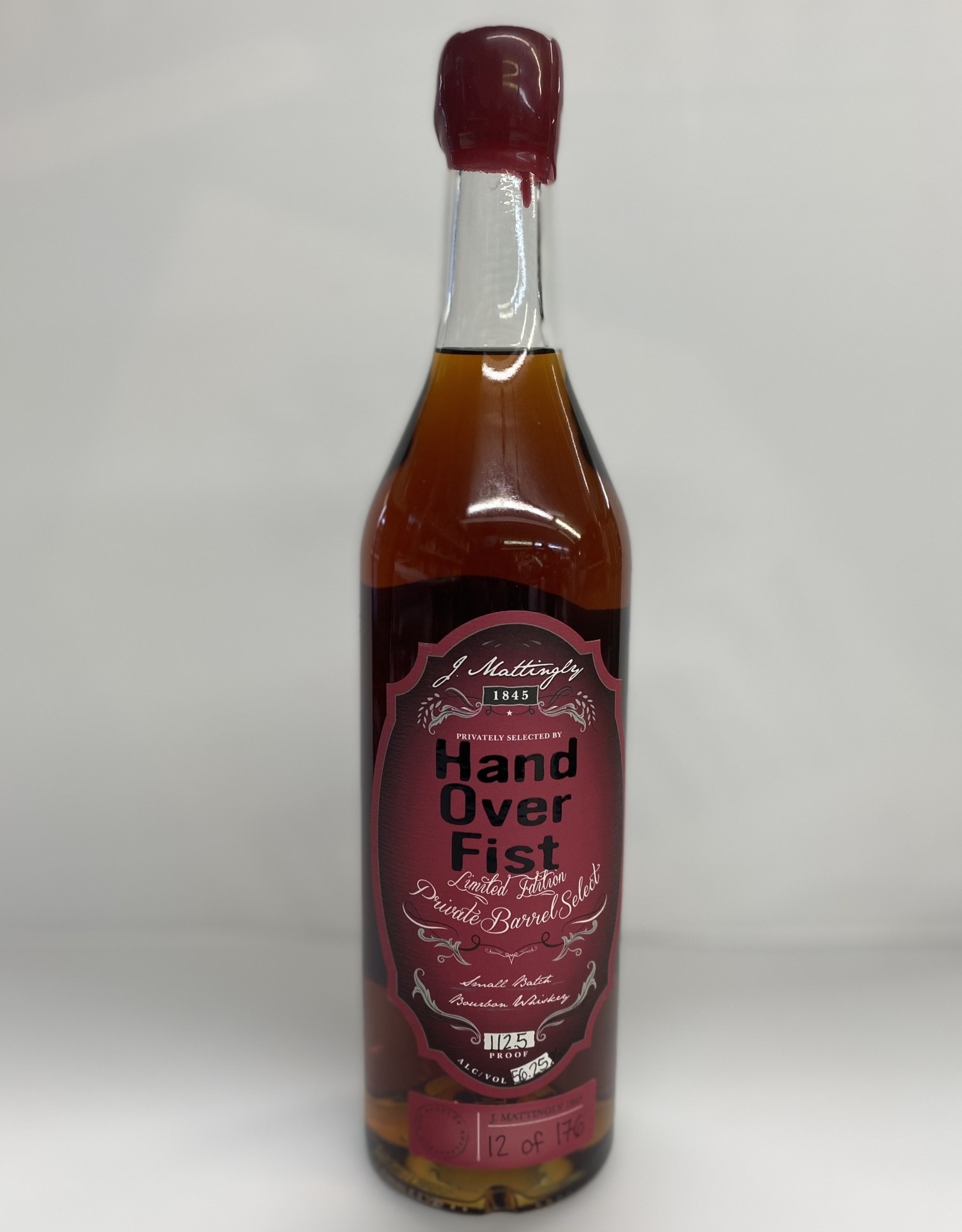 J. Mattingly J. Mattingly Hard Over Fist Limited Edition Bourbon