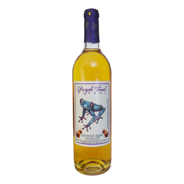 Purple Toad Purple Toad Wine Carmel Apple 750mL The Hut Liquor Store