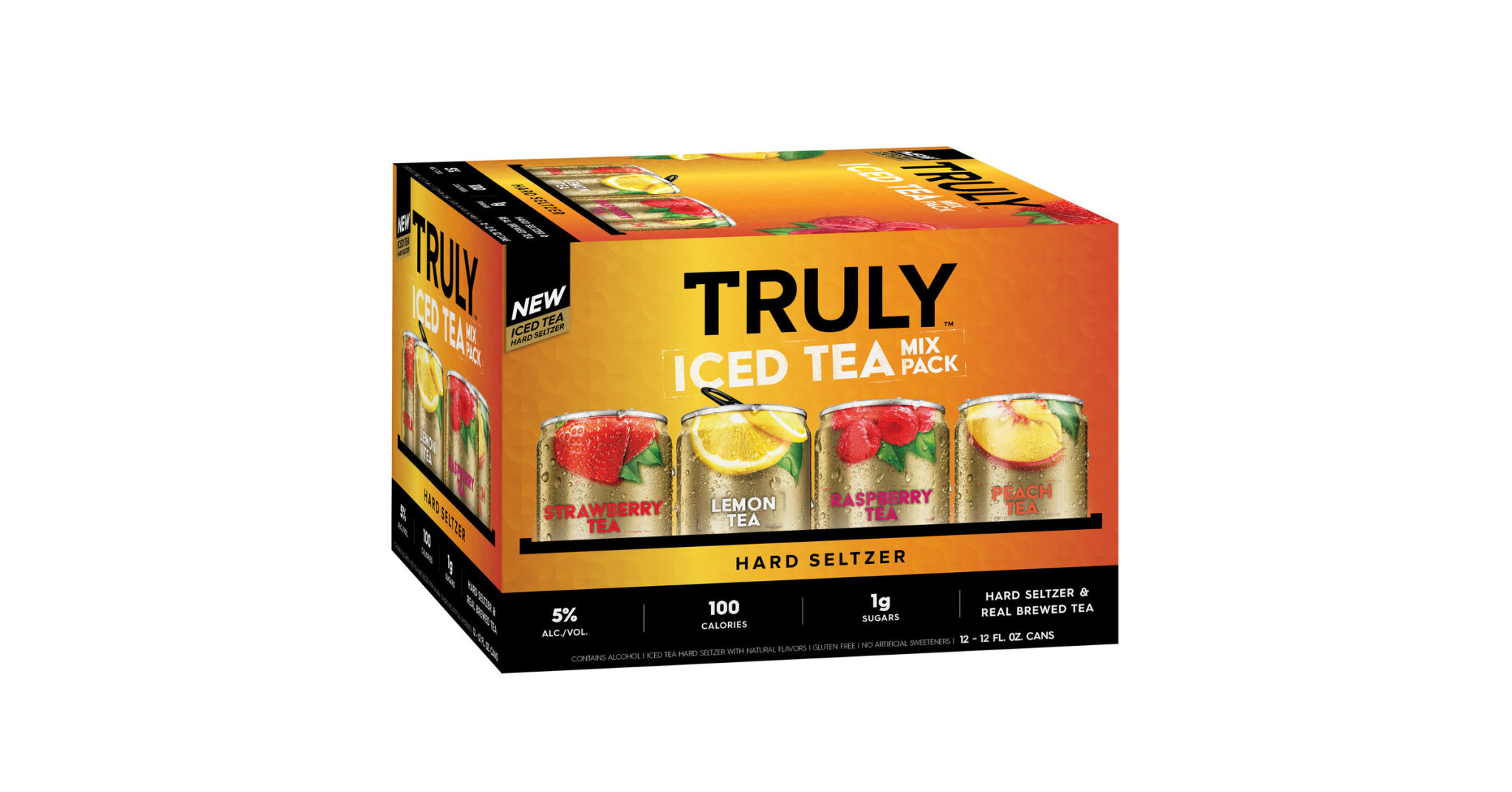 Truly Truly Iced Tea Variety 12 Pack The Hut Liquor Store