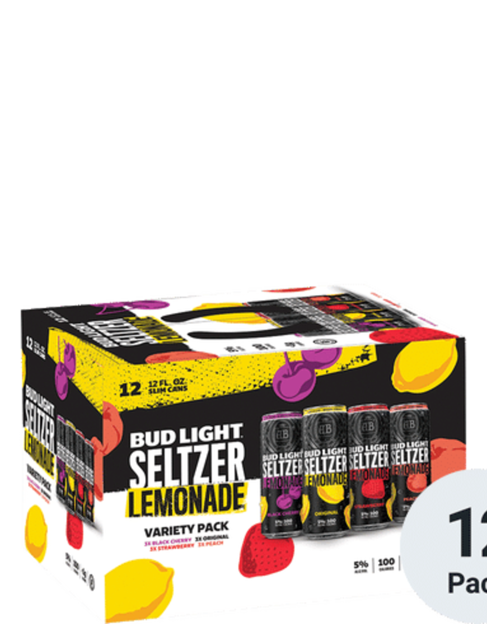Budweiser Bud Light Seltzer Lemonade Variety 12 Pk