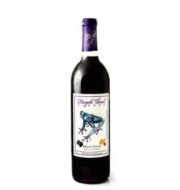 Purple Toad Purple Toad Wine Black Peach  750 ml