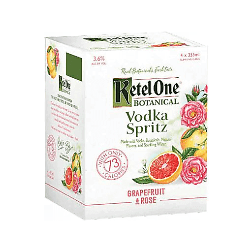 Ketel One Ketel One Grape & Rose 4 Pack The Hut Liquor Store