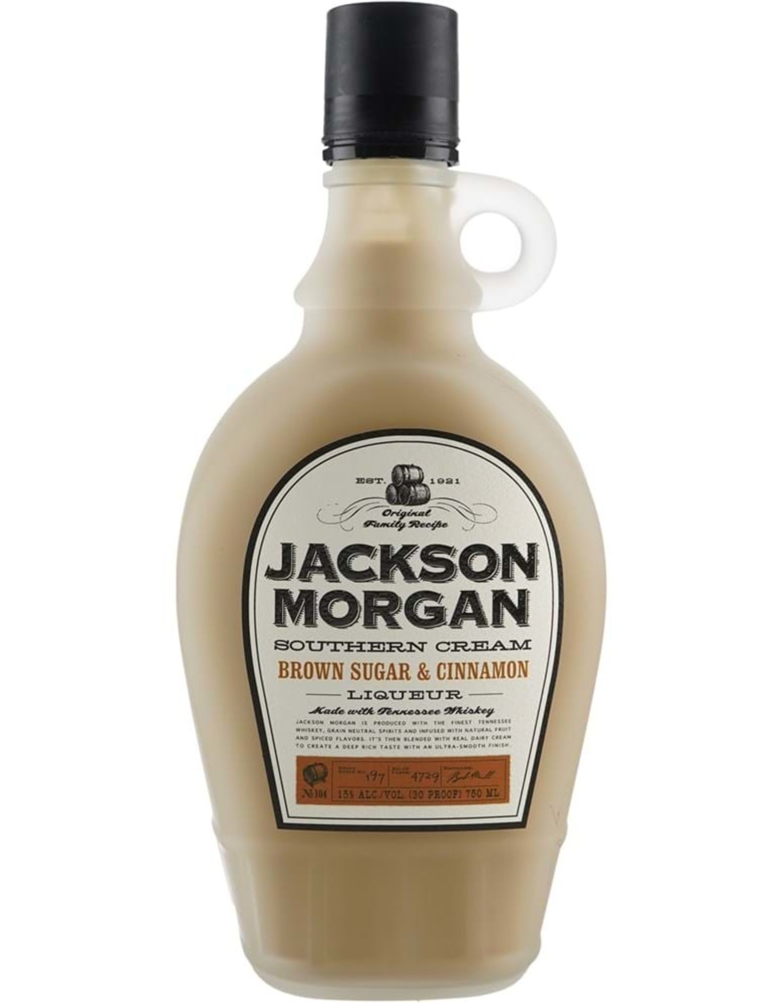 Jackson Morgan Jackson Morgan Cream  Brown Sugar & Cinnamon 750ml