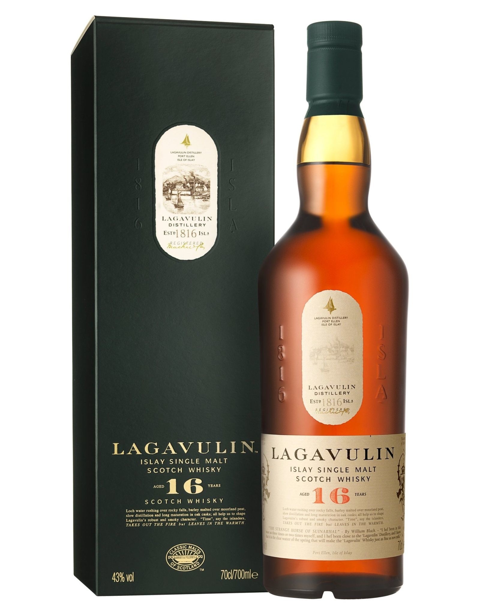 Lagavulin Lagavulin Scotch Aged 16 Years 750 mL