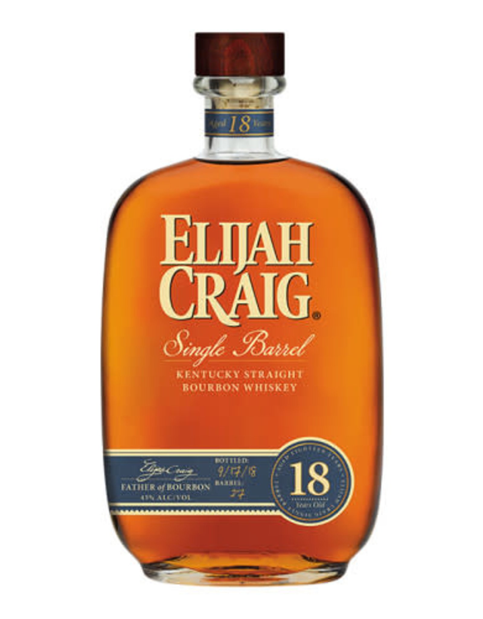 Elijah Craig Elijah Craig Single Barrel Proof 18 Years 750ml