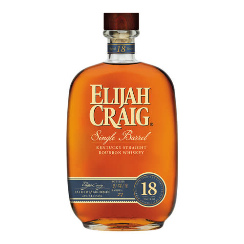 Elijah Craig Single Barrel Proof 18 Years 750ml The Hut Liquor Store