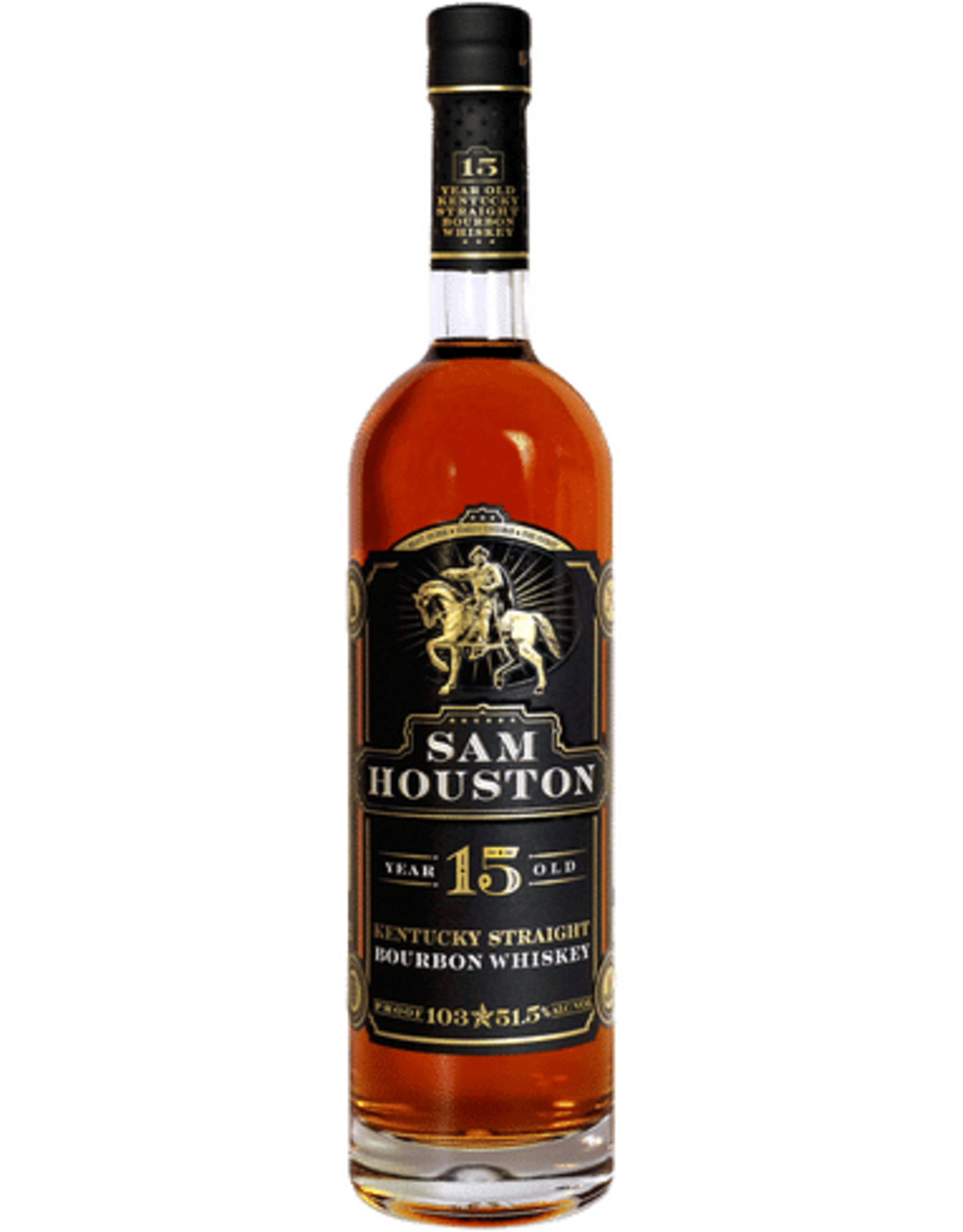 Sam Houston Sam Houston Straight Bourbon 15 Year 750mL