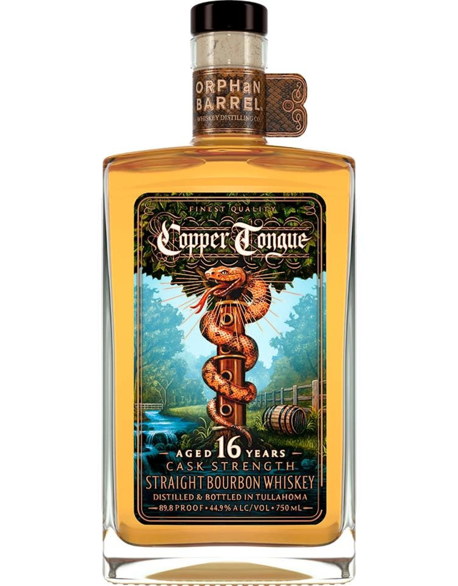 Copper Tongue Orphan Barrel Copper Tongue Cask Strength Bourbon Aged 16 Years 750 mL