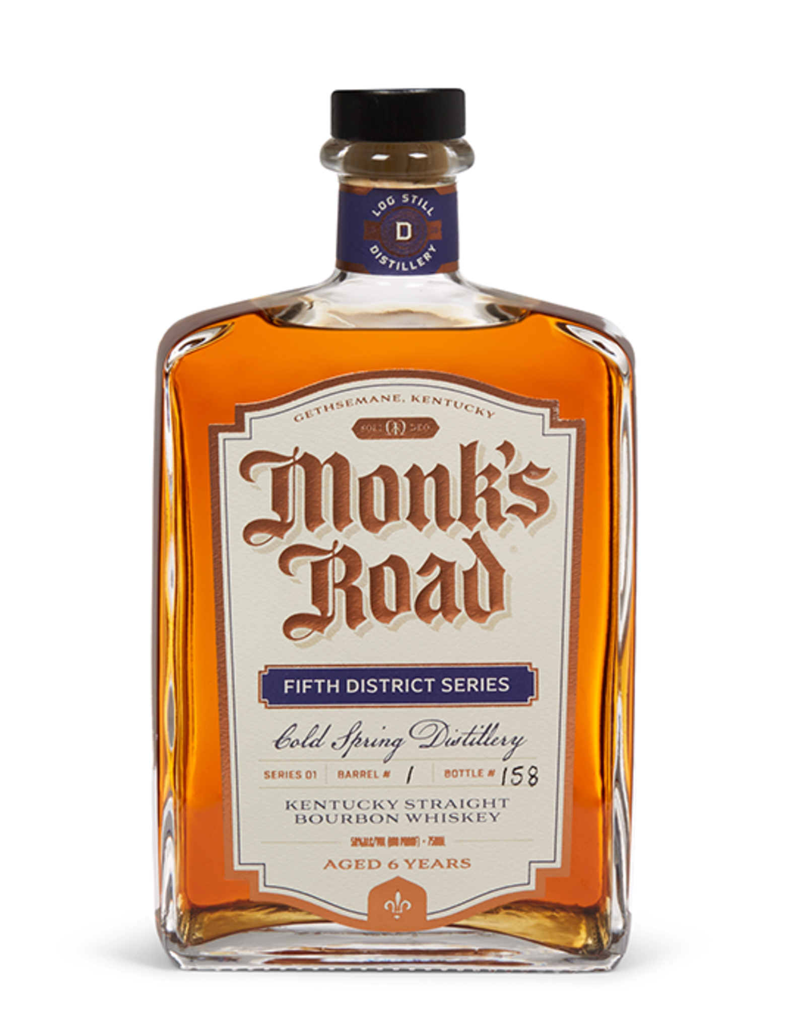 Monk's Road Monk's Road Bourbon  6 Years 750 mL