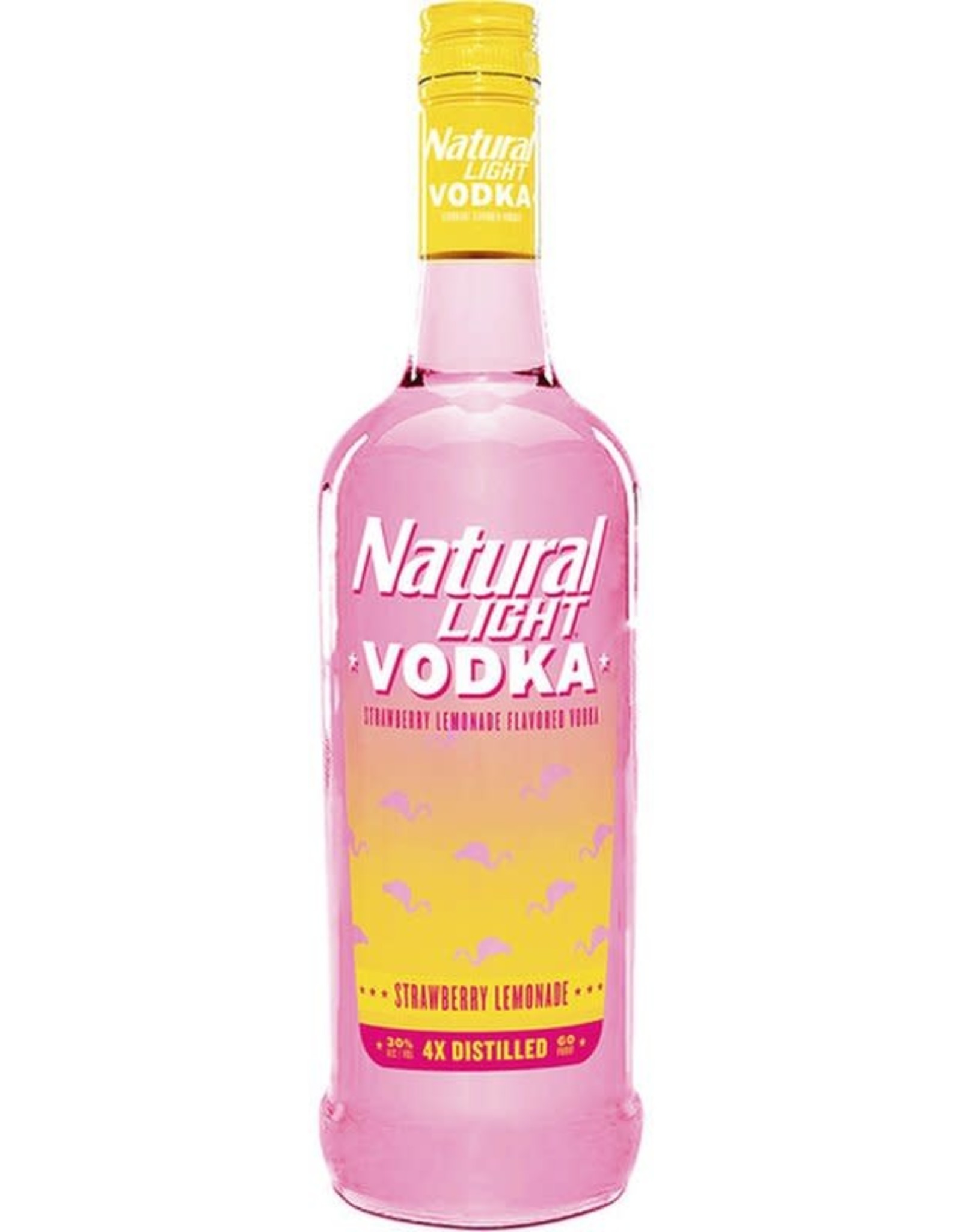 Natural Light Strawberry lemon Vodka 750 ml