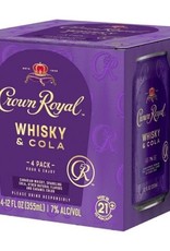 Crown Royal Cocktails Regular 4 Pck