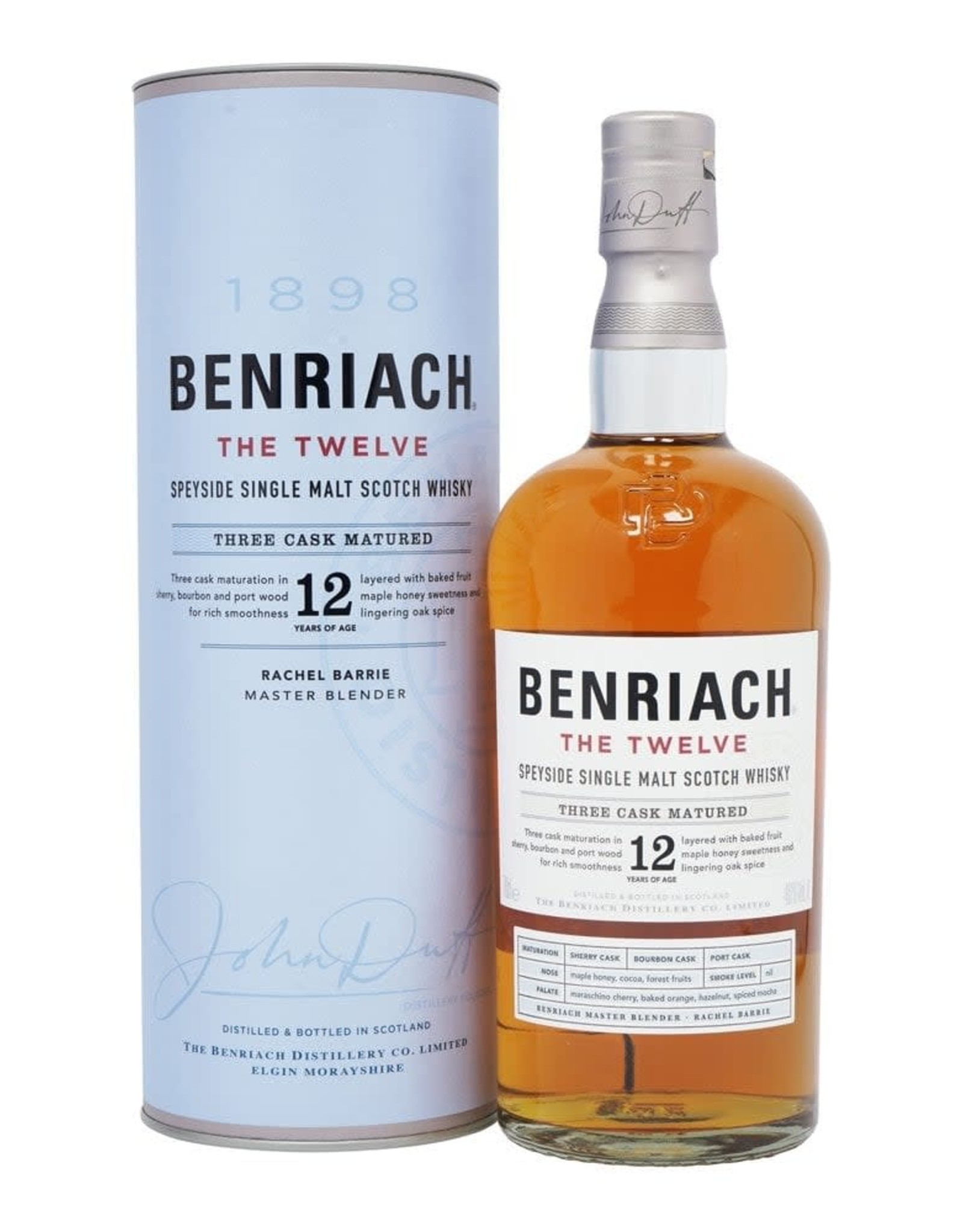 Benriach Benriach Speyside Single Malt Scotch 12 Years