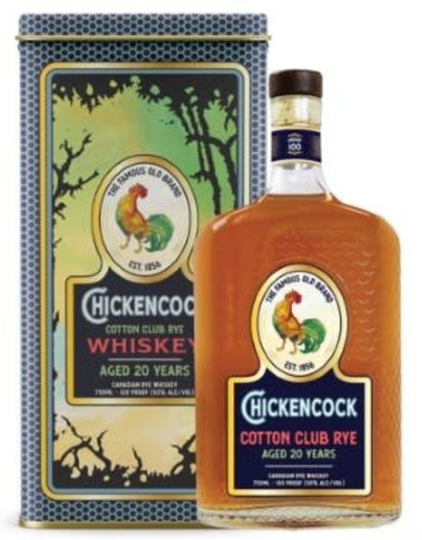 Chicken Cock Chicken Cock Cotton Club Rye 20 Years 750mL