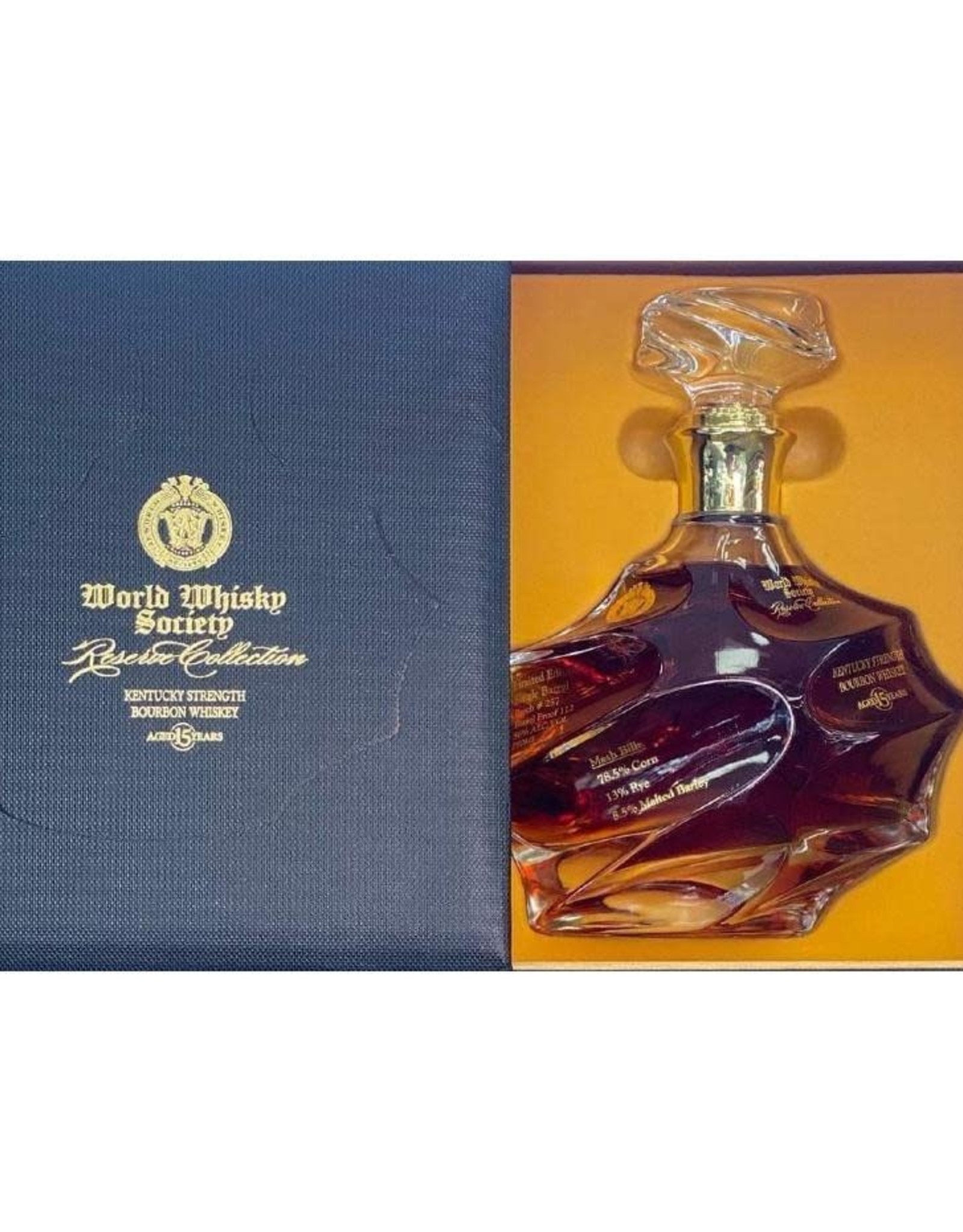 World Whiskey Society Reserve Collection 15 years 750 ml