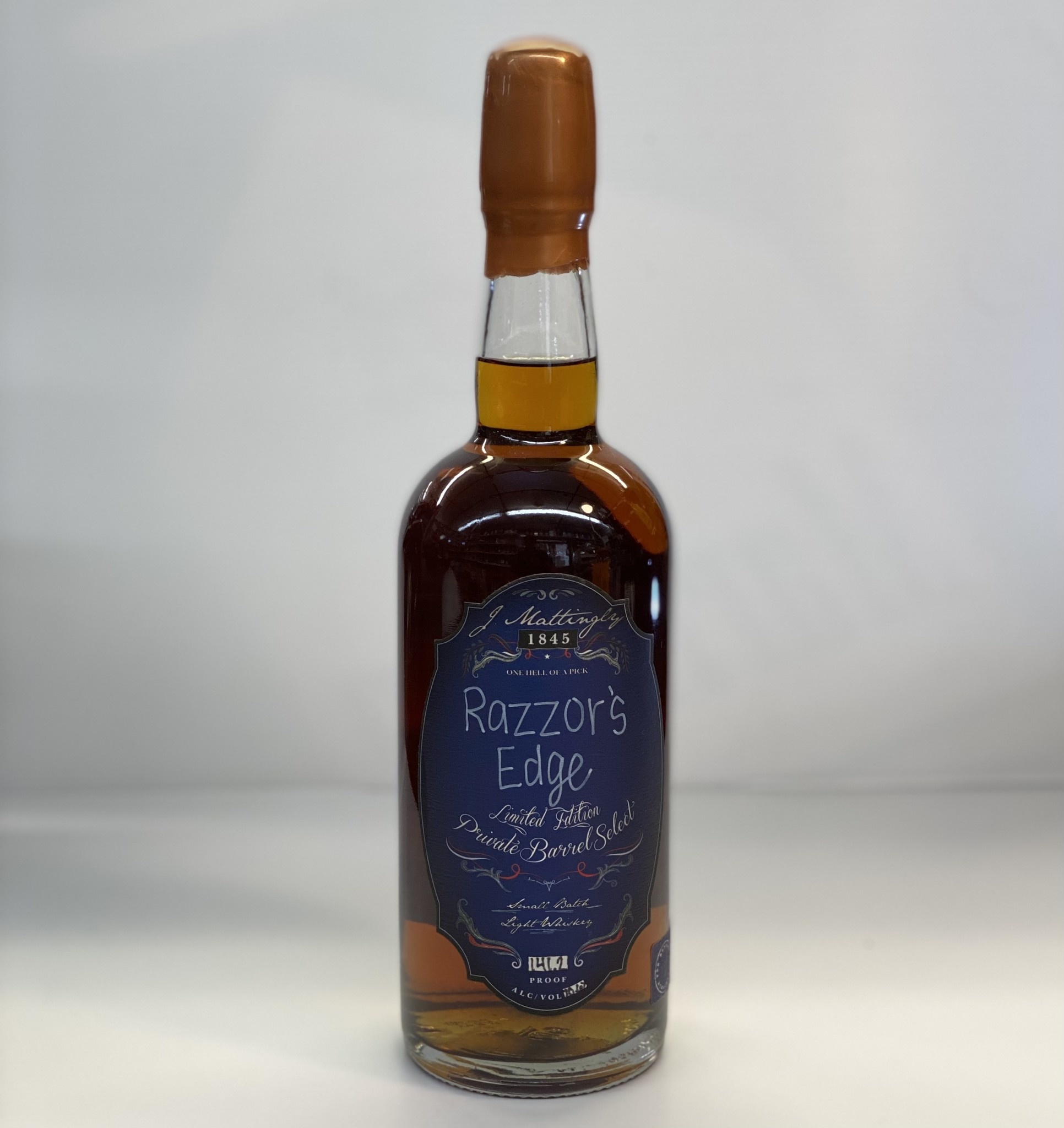 J. Mattingly J. Mattingly Razzor's Edge 750 mL Bourbon The Hut Liquor