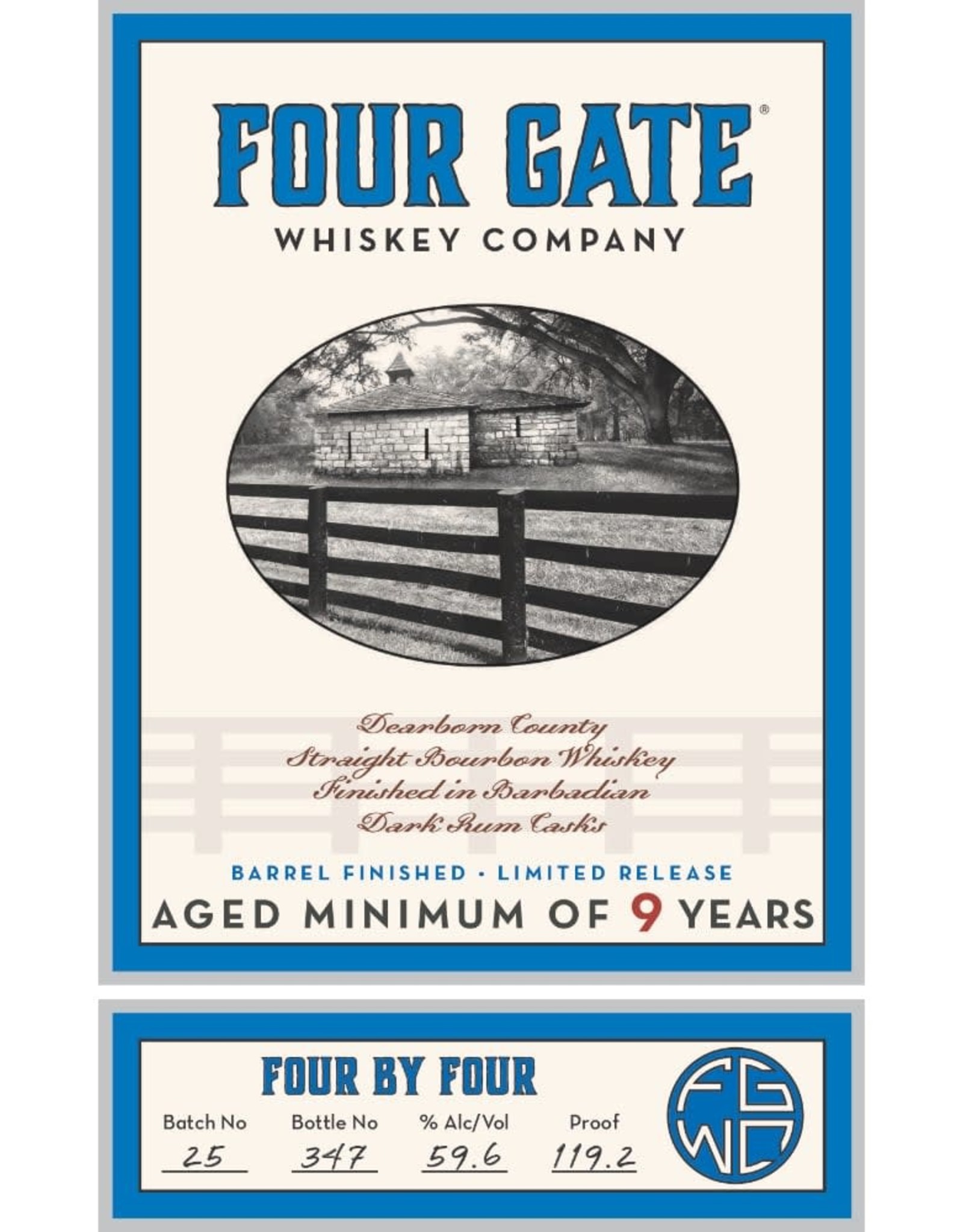 Four Gate Four Gate | Four By Four 9 Years 750 mL Batch #20