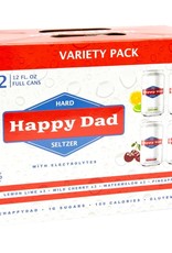 Happy Dad Happy Dad Seltzer Variety Pack  12 Pack