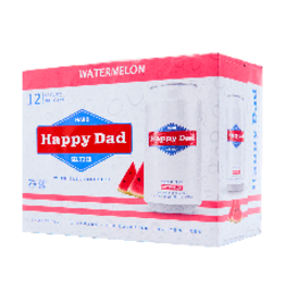 Happy Dad Happy Dad Seltzer Watermelon Pack  12 Pack