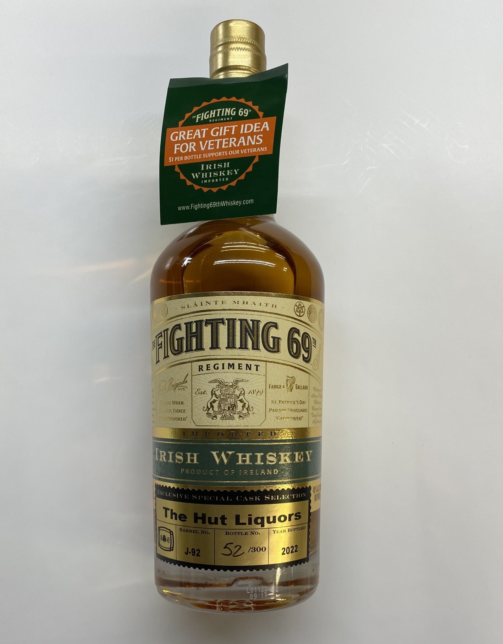 The Fighting 69th The Hut Exclusive Special Cask