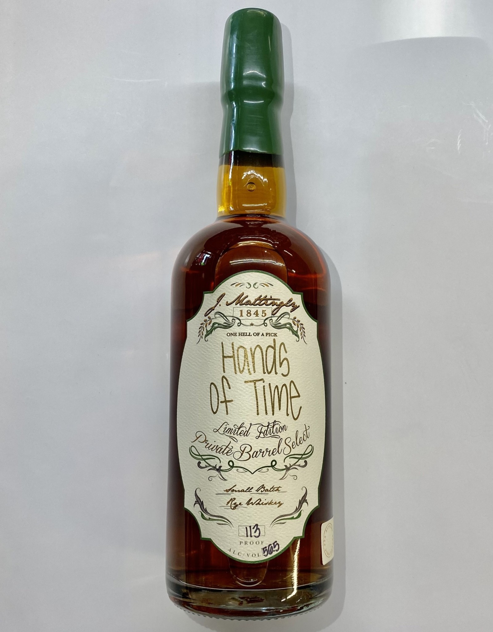 J. Mattingly J. Mattingly | Hands of Time  Bourbon 113 Proof