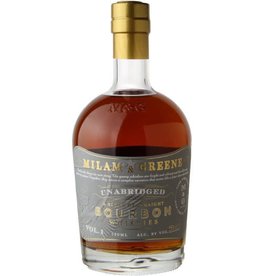 Milam &Greene Unabridged Bourbon 750 mL 1st  Edition
