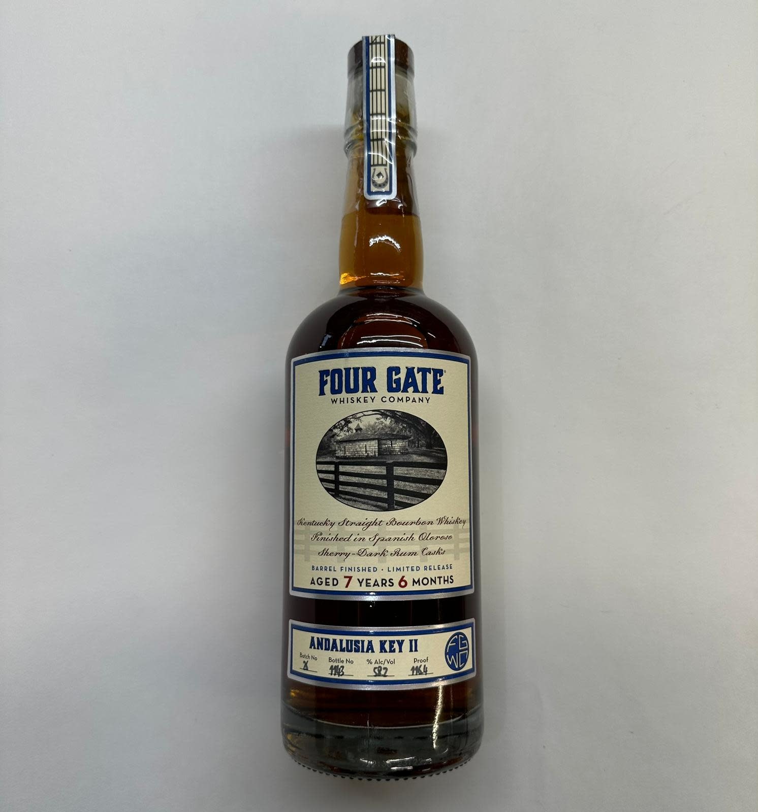 Four Gate Four Gate Andalusia Key 2 Kentucky Bourbon Batch 26 750 mL