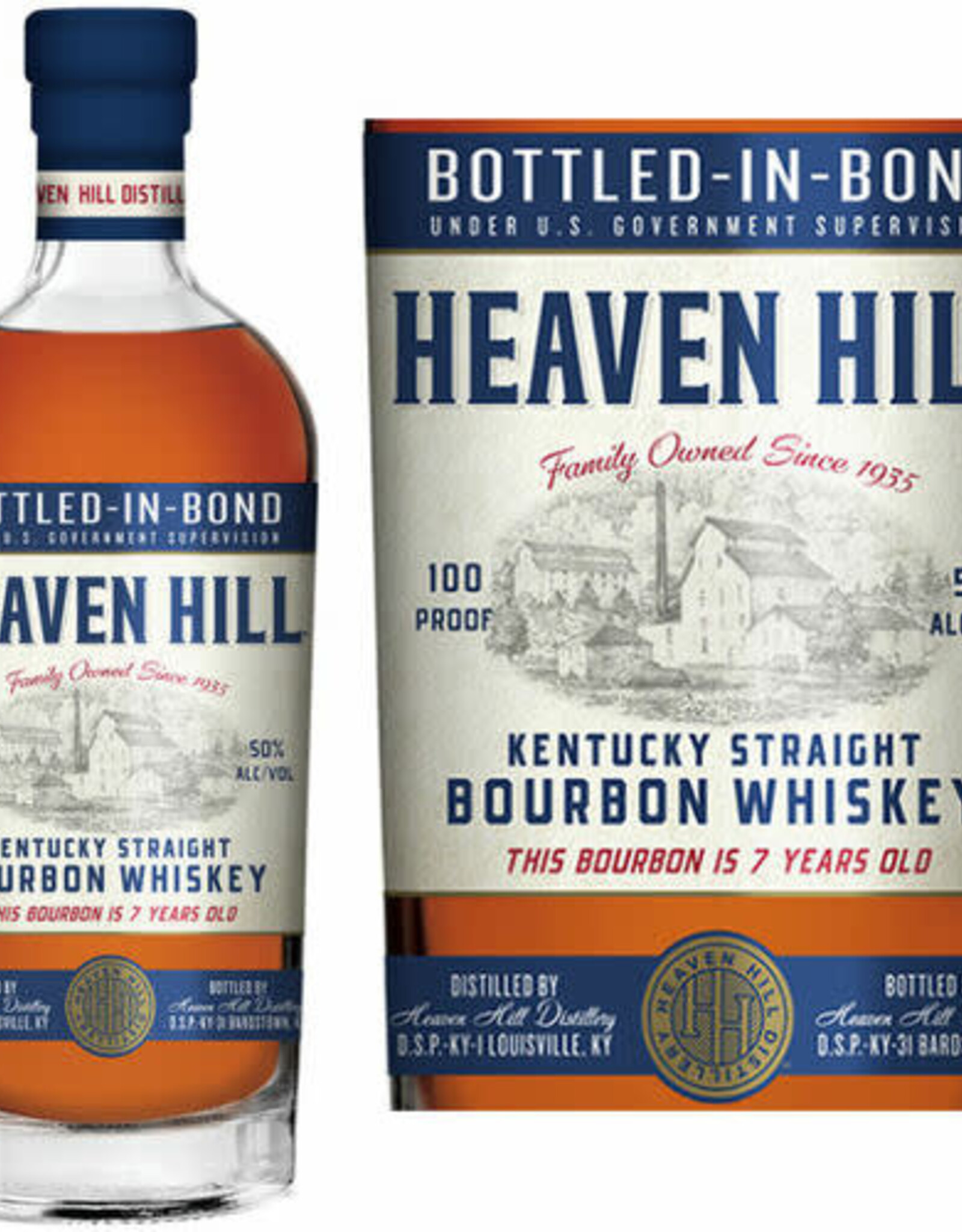 Heaven Hill Heaven Hill Bottled In Bourbon Old Style  7 Years  92 Proof