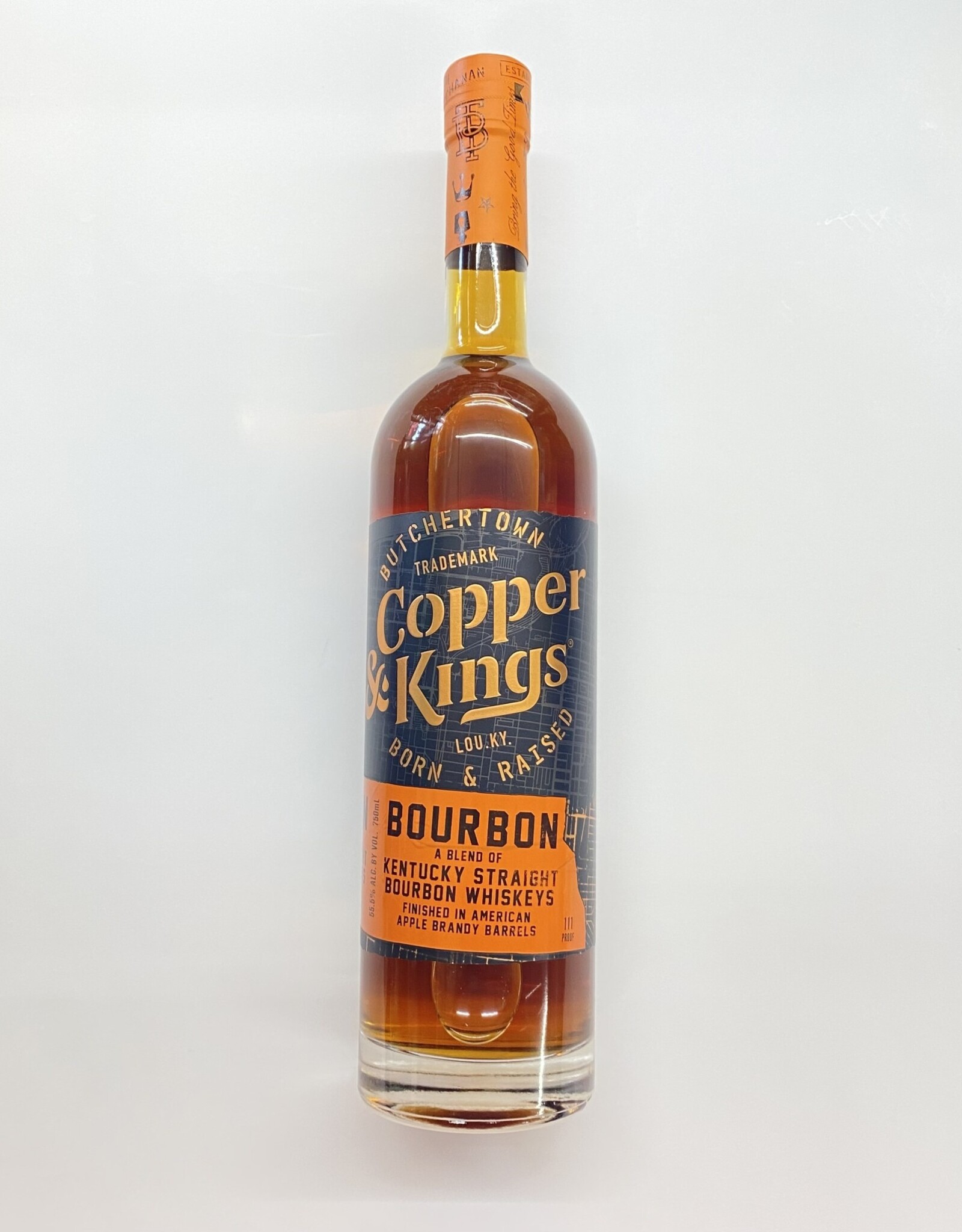 Copper & King Bourbon Finished In Apl Brandy Barrel 750 mL 110 Proof