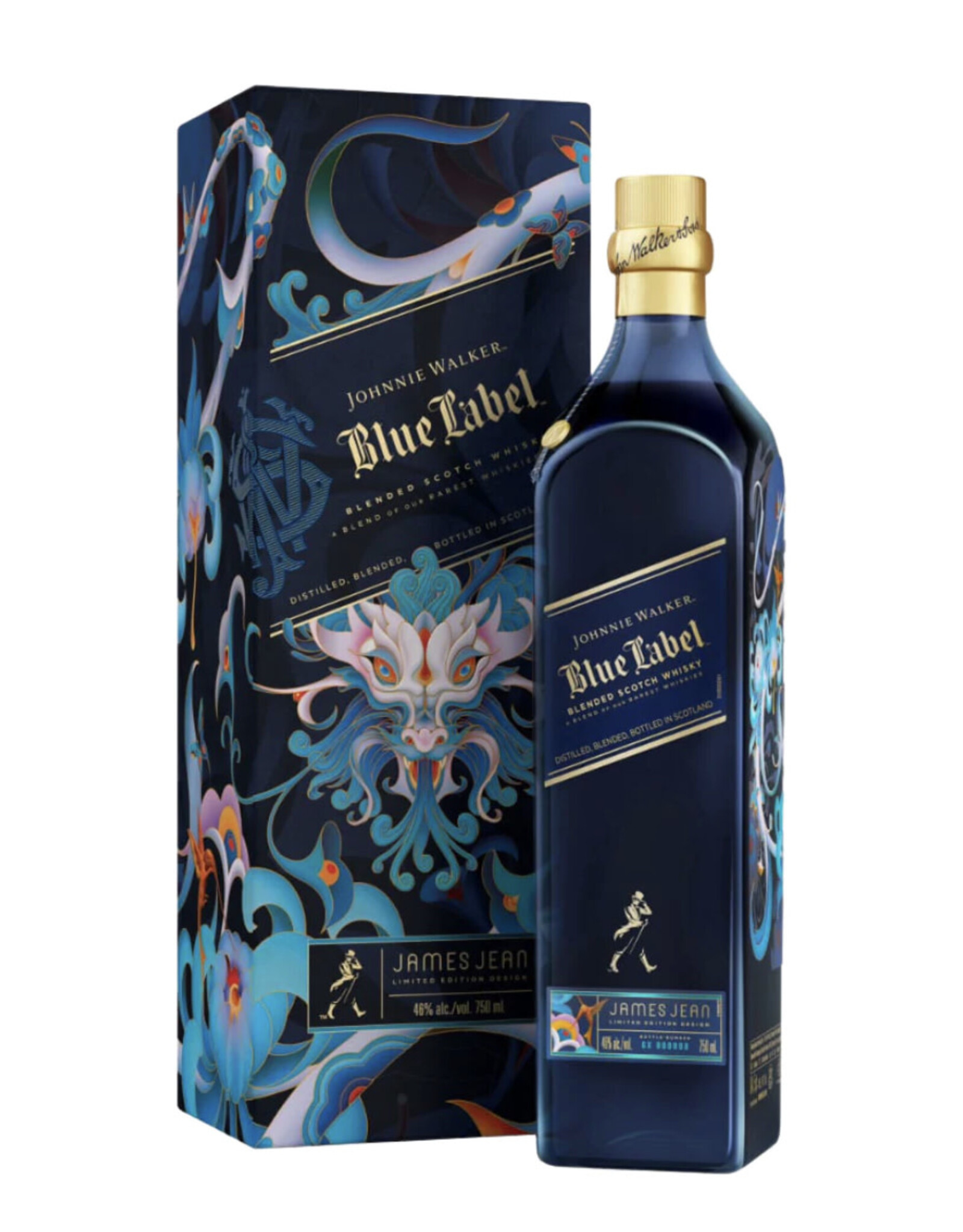 Johnnie Walker Johnnie Walker James Jean Blue Label 750 mL