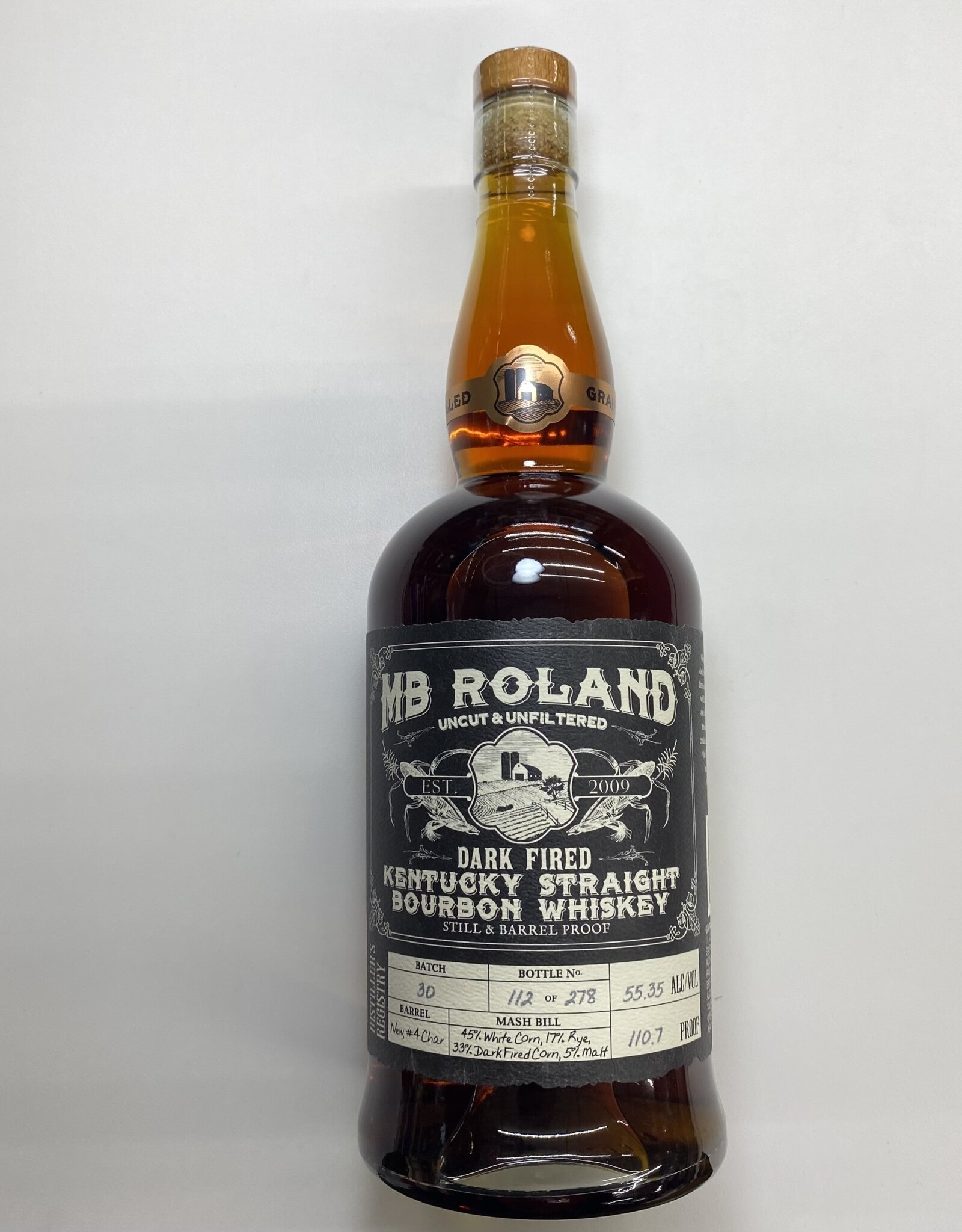 MB Roland MB Roland Dark Fired Kentucky Bourbon