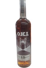 O.K.I O.K.I Straight 15 Years Bourbon  750 mL