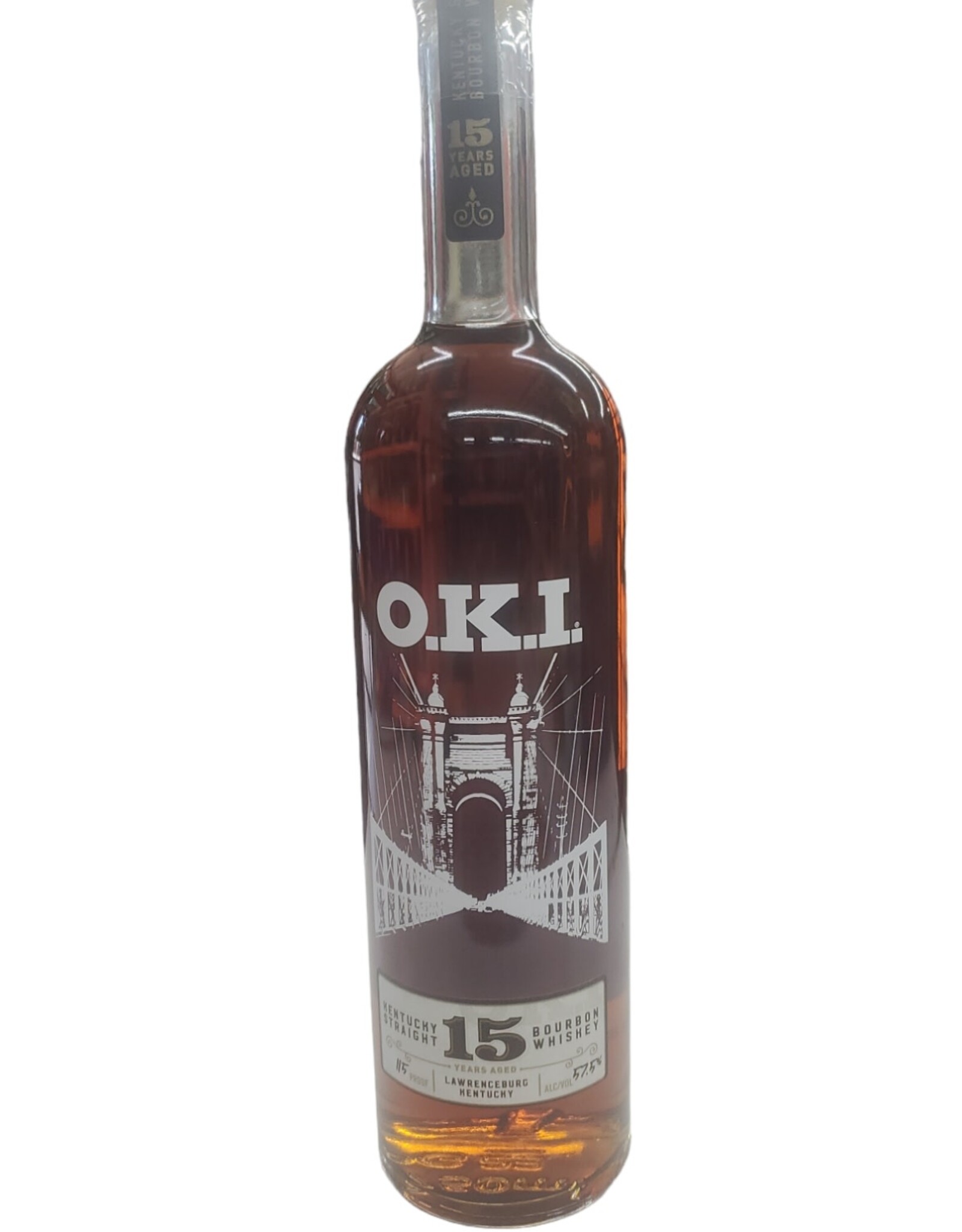 O.K.I O.K.I Straight 15 Years Bourbon  750 mL