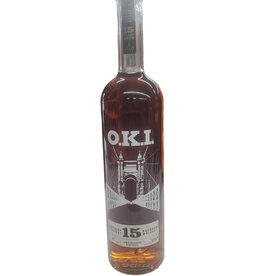 O.K.I O.K.I Straight 15 Years Bourbon  750 mL