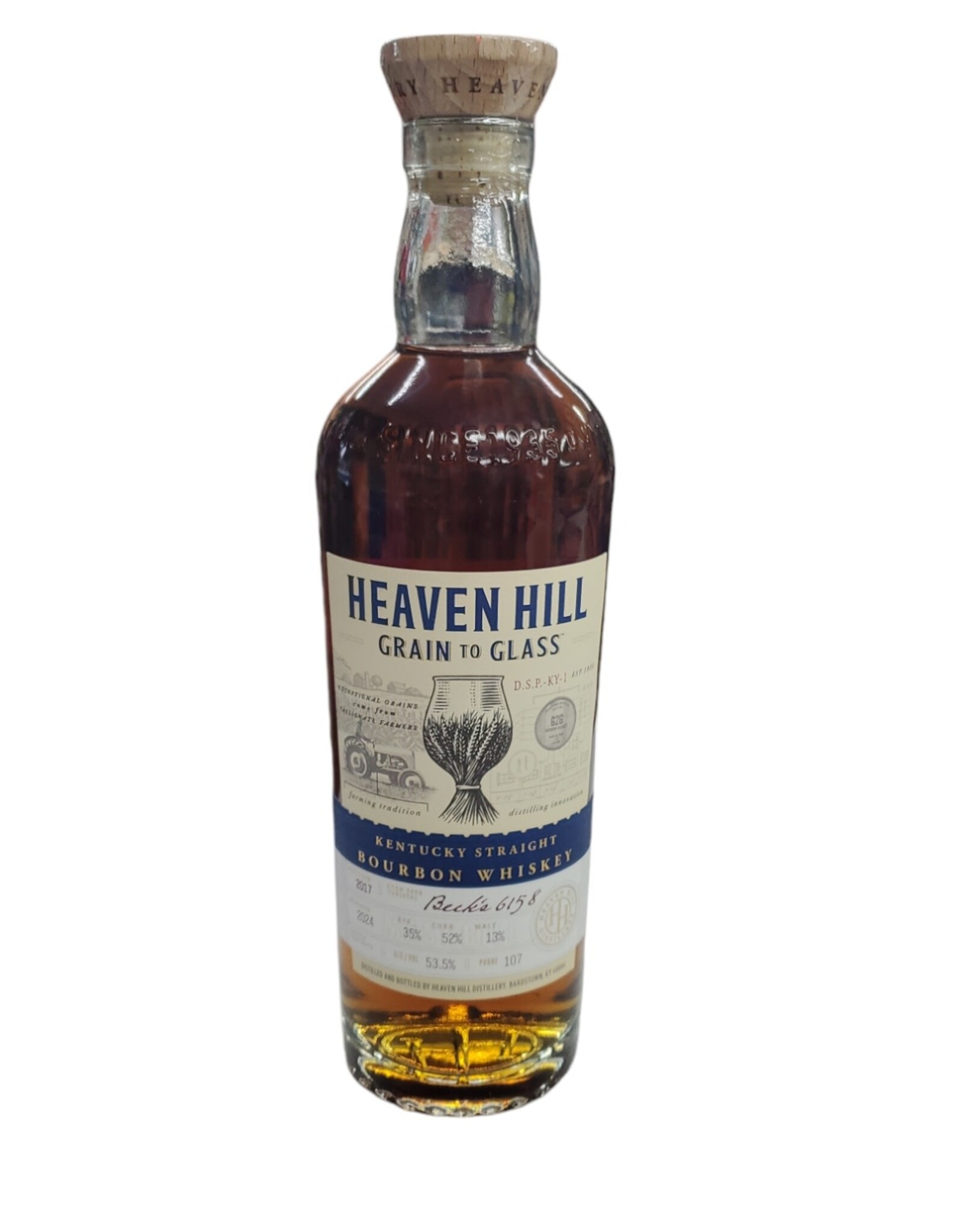 Heaven Hill Heaven Hill Grain Bourbon Aged 6 Years 107 Proof